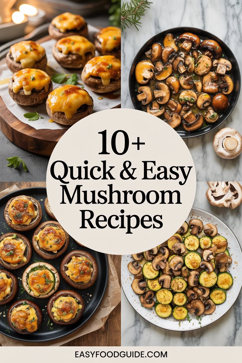Easy Mushroom Side Dishes: From Weeknight Dinners to Holiday Feasts